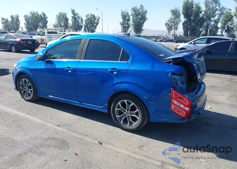 2017 Chevrolet Sonic Lt Auto z USA, uszkodzony, nr VIN 1G1JD5SG5H4149260